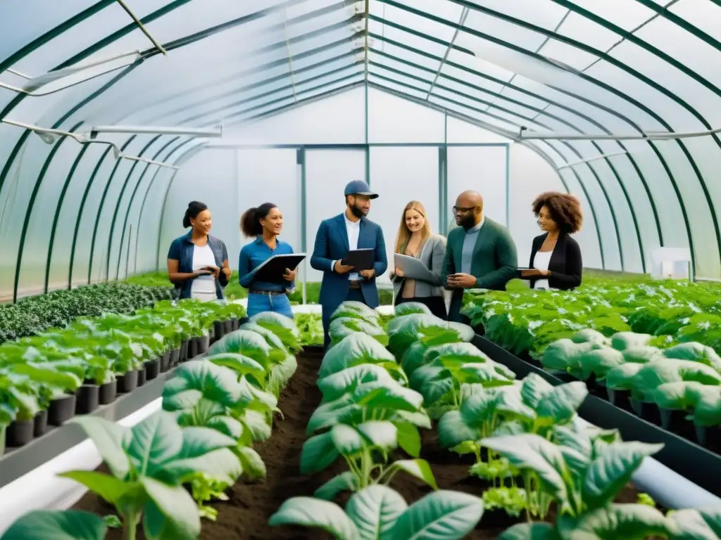 Webinars para agricultura urbana: Expertos y agricultores en invernadero moderno, compartiendo conocimientos y tecnología