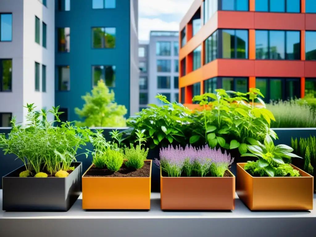 Jardín de hierbas medicinales en espacios urbanos, cultivando hierbas medicinales en espacios reducidos