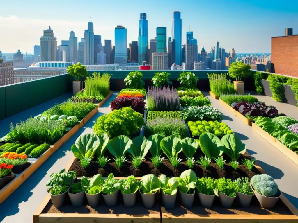 Un impresionante jardín urbano que refleja innovación y comunidad