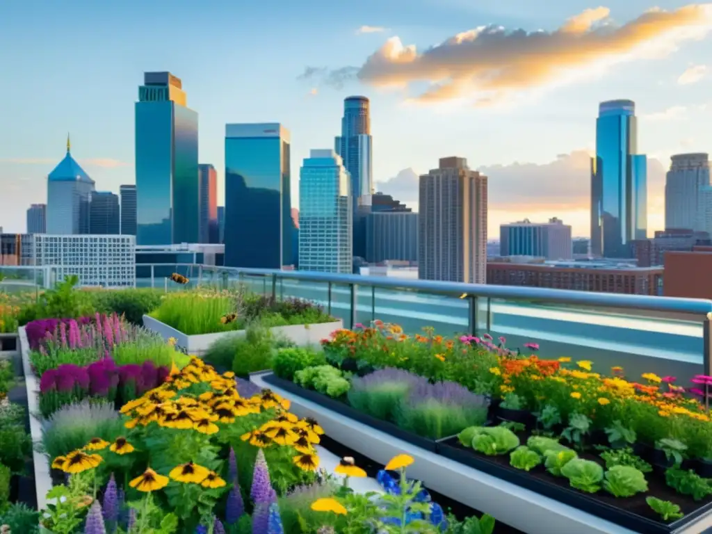 Un oasis de biodiversidad en la azotea de la ciudad