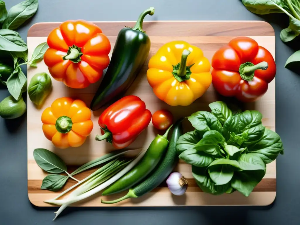 Variedad de verduras frescas en un huerto vertical urbano, listas para recetas de ensaladas