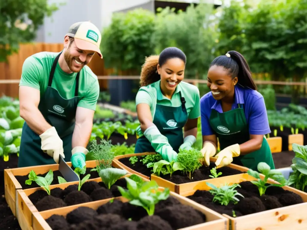 Voluntariado en agricultura urbana: manos a la tierra